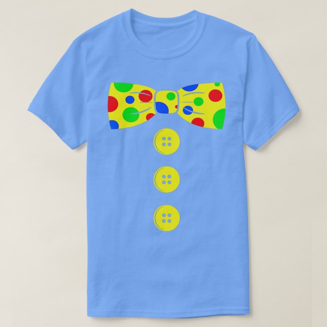 Clown Big Bow Cravate tshirt Funny clown kwy habit (Design devant)