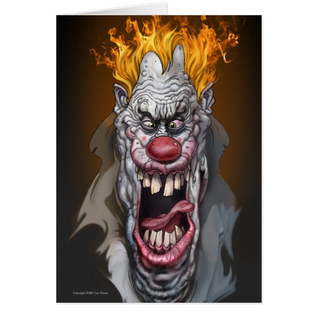 clown brûlant (Devant)
