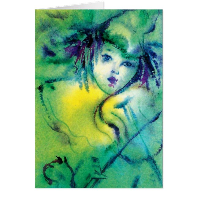 CLOWN EN VERT (Devant)