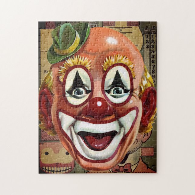Clown Vintage déplaisant 12 Puzzle (Vertical)
