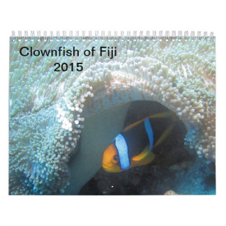 Clownfish de calendrier des Fidji 2015