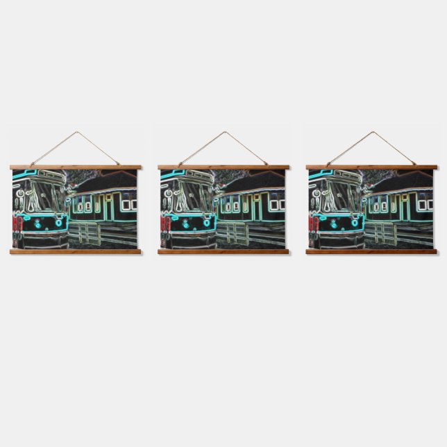 CLRV Neon à stn 91x66cm 3set Tapisserie murale en  (Tripler)
