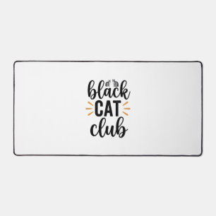 Club Chat Noir Design Vectoriel Amateur de Chat Vi