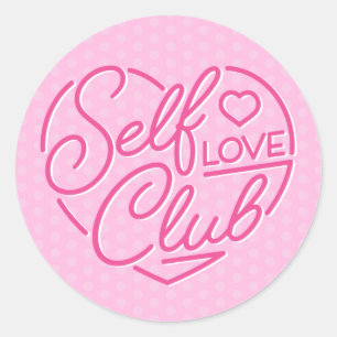Club Coeur Coeur Classic Round Sticker