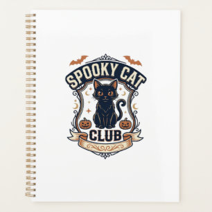 Club de chat effrayant Chat Halloween Chat effraya