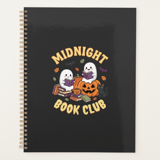 Club de lecture de fantômes de livre d'Halloween C (Devant)