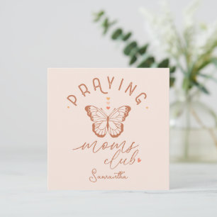 Club de maman priante - Papillon Boho