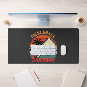 Club de Pickleball Vintage Sunshine Raquette Rétro