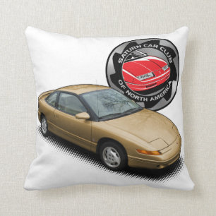 Club de voiture de Saturn et 'coupé 91 coussin de