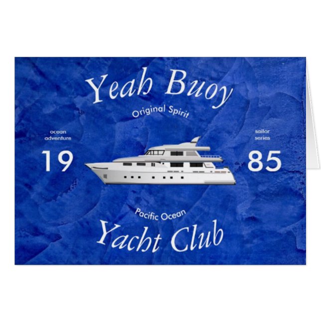 Club de Yacht Ouais Bouée (Devant horizontal)