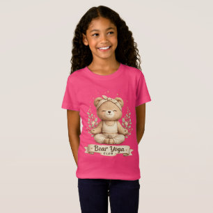 **Club de yoga de l'ours mignon T-Shirt pour enfan