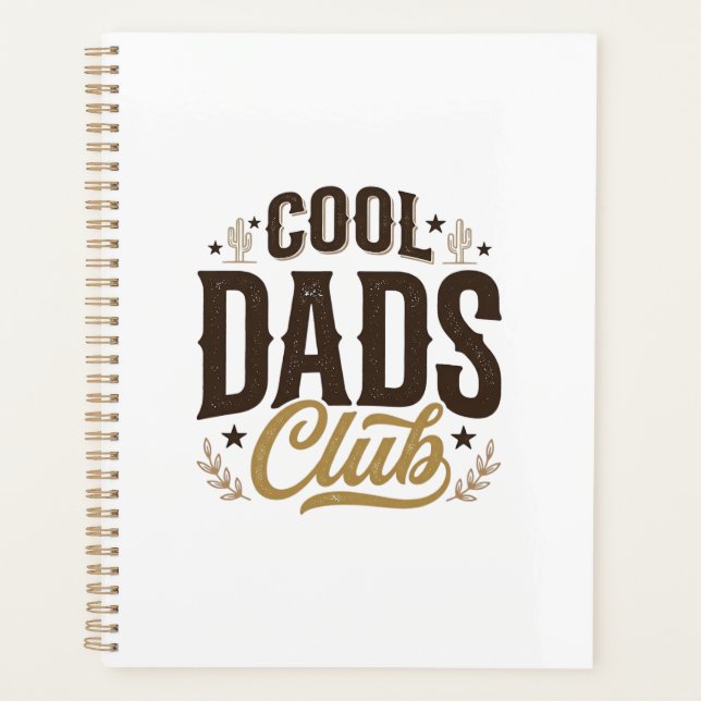Club des papas cools conception de chemise vintage (Devant)
