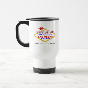 Club d'ukulélé de tasse de voyage de Las Vegas