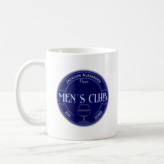 Club Homme Man Cave Bar Café Mug (Gauche)