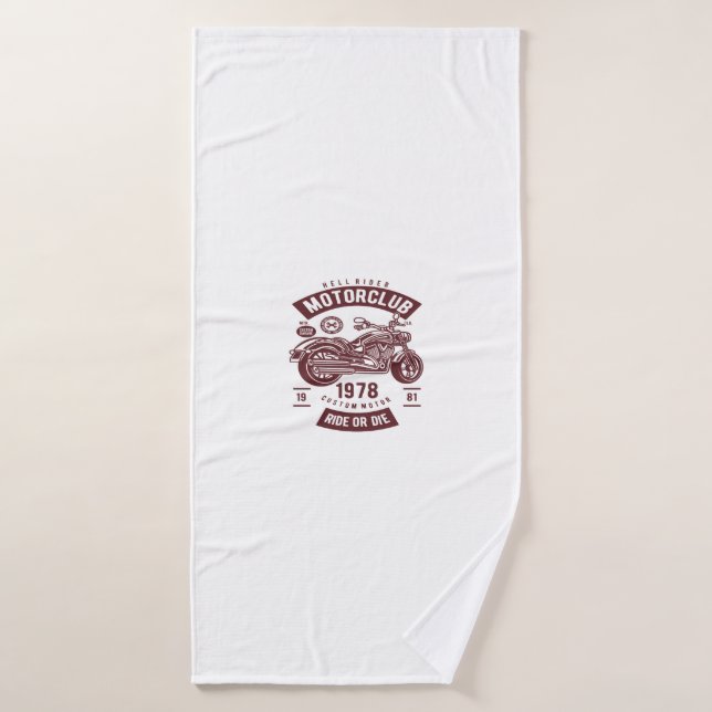 Club moto (Serviette de bain)