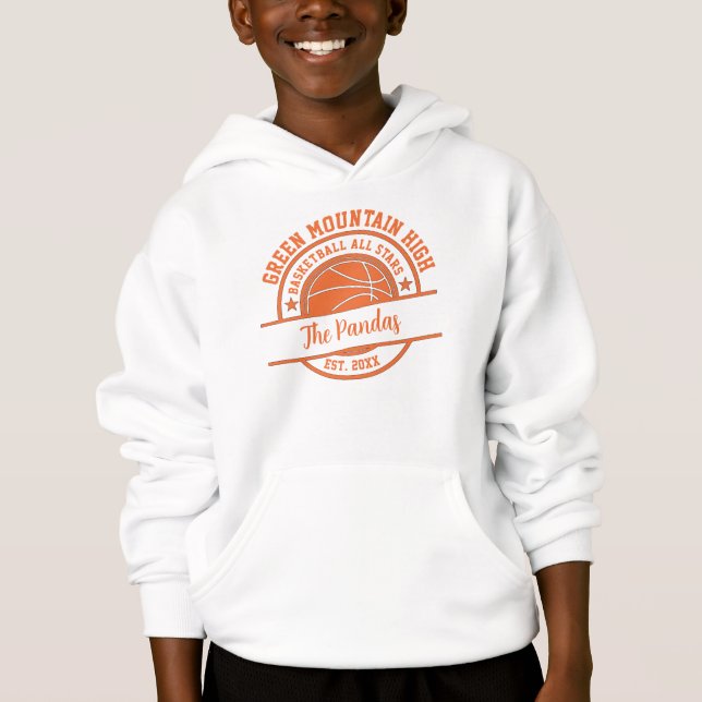 Club scolaire Nom de l'équipe Numéro de basket-bal (Devant)