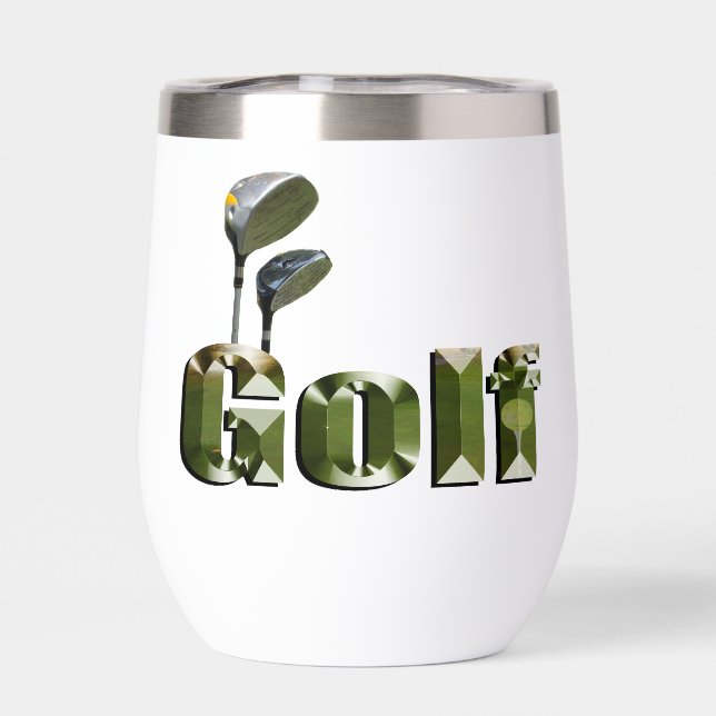 Clubs De Golf Dimensionnels Et Nom, (Arrière)