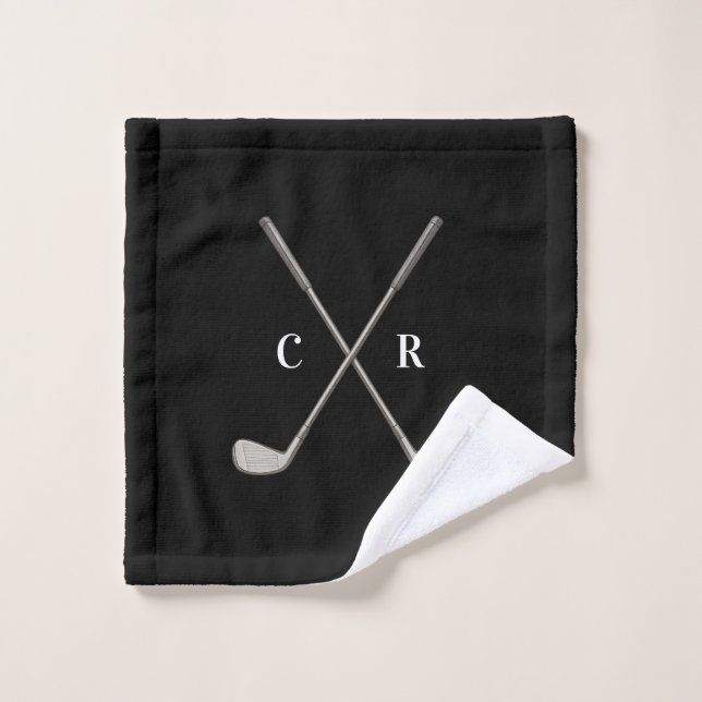 Clubs de golf personnalisés (Gant de toilette)