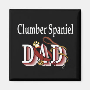 Clumer Spaniel DAD Magnet