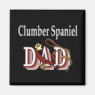 Clumer Spaniel DAD Magnet