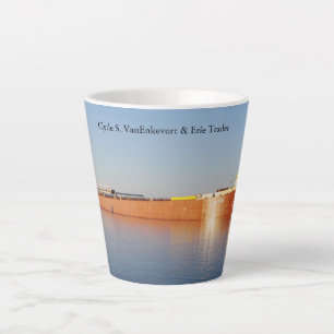 Clyde VanEnkevort & Erie Trader latte mug