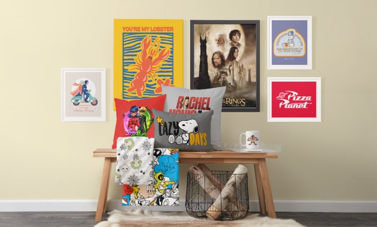 Produits dérivés officiels sous licence de films et séries télévisées