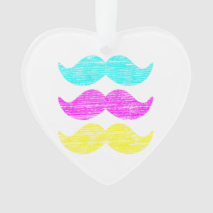 CMY Mustaches (style presse-lettres)