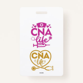 CNA Life Name Badge