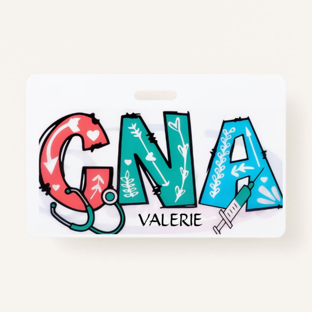 CNA Name Badge (Devant)