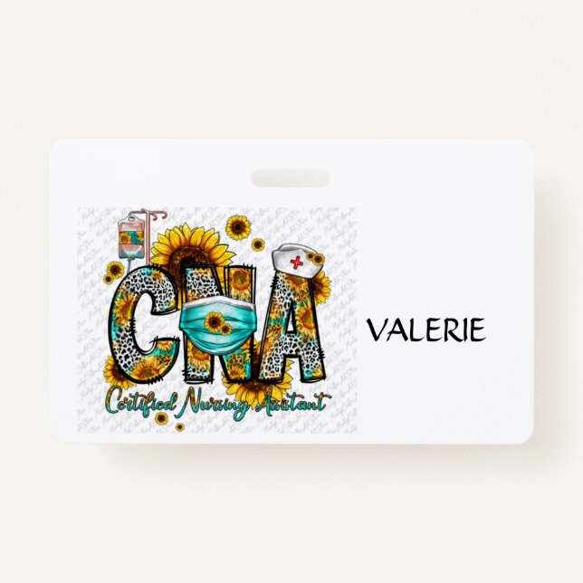 CNA Name Badge (Devant)