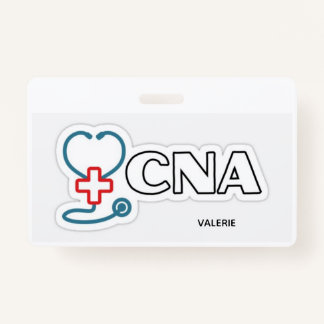 CNA Name Badge