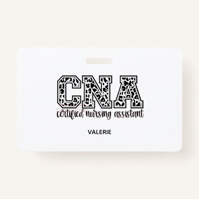 CNA Name Badge (Devant)