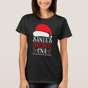 CNA Santas T-shirt de Noël favori