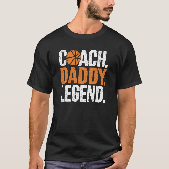 Coach Daddy Legend T-Shirt Un design ludique (Devant)
