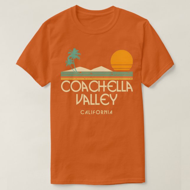 Coachella Valley California TShirt 1 (Design devant)