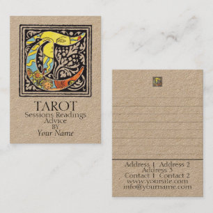 Coaching TAROT, Lectures, Conseils - Carte de visi