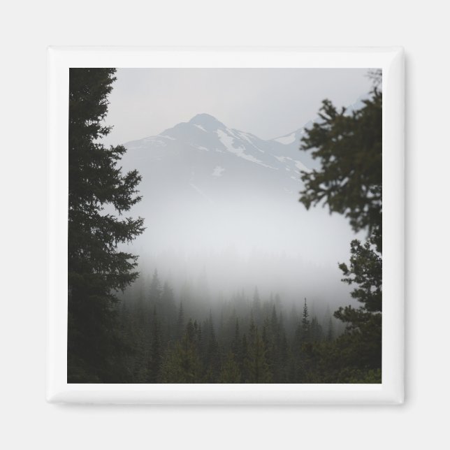Coast Mountains 2 x 2 magnet (Devant)