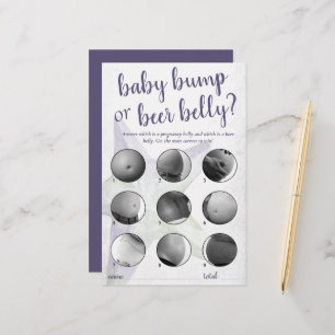 Coastal Chic   Purple Baby Bump ou Bière Belly Jeu