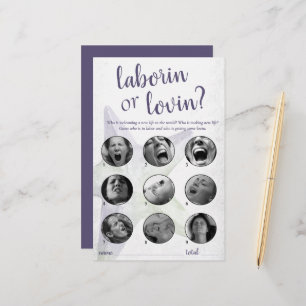 Coastal Chic Purple Starfish Laborin Lovin Game