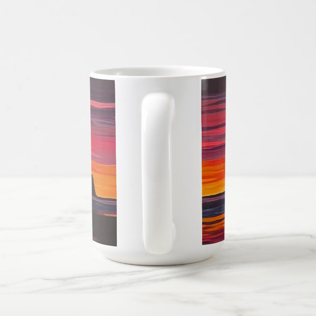 Coastal Sunset Mug (Poignée)