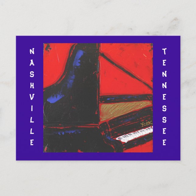 cobalt piano Nashville TN carte postale (Devant)