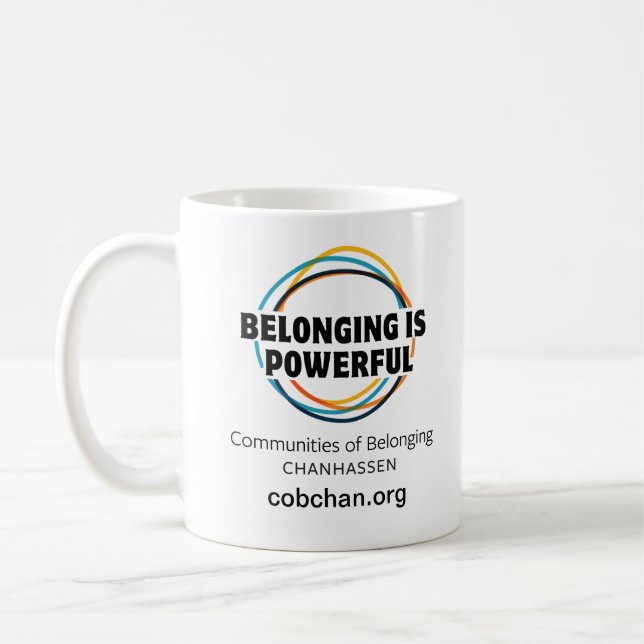 CoBC Mug - L'appartenance est puissante (Gauche)