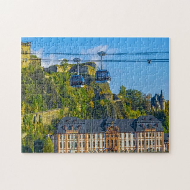 Coblence Ville Allemagne. Puzzle (Horizontal)
