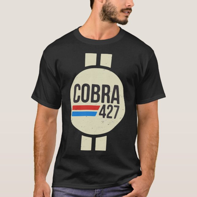 Cobra 427 Rétro Logo Classic T-Shirt (Devant)