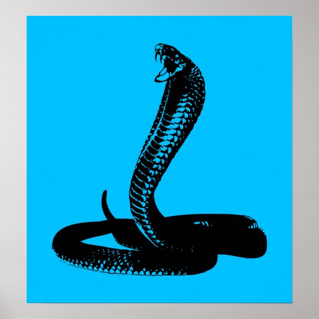 Cobra - affiche noire (Devant)