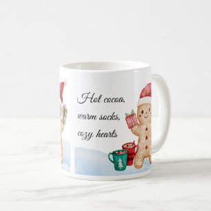 Coca chaud, Chaussettes chaudes Mug - Mug de Noël 