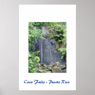 Coca Falls - Poster Porto Rico