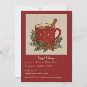 Coca rustique de Noël Mug Cinnamon fête