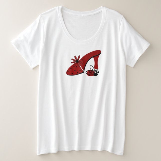 Coccinelle à deux faces pour femmes de grande tail (Design devant)
