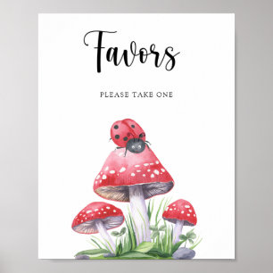 Coccinelle - Affiche de faveurs